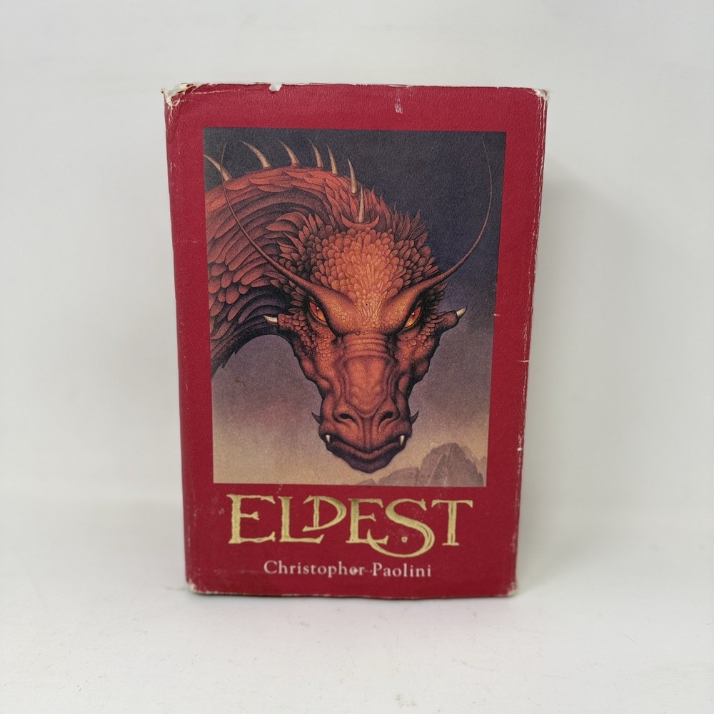 Eldest Christopher Paolini 1st Ed 1st Printing Hardcover‎ DJ Inheritance Book 2